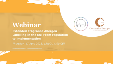 IFRA strategy presentation