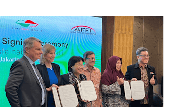 Image on Mo U IFRA abd AFFI on Patchouli project in Indonesia 2023