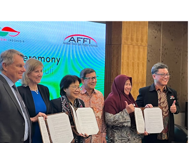 Image on Mo U IFRA abd AFFI on Patchouli project in Indonesia 2023